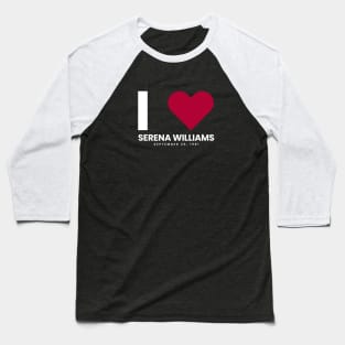 Serena Williams Love V.2 Baseball T-Shirt